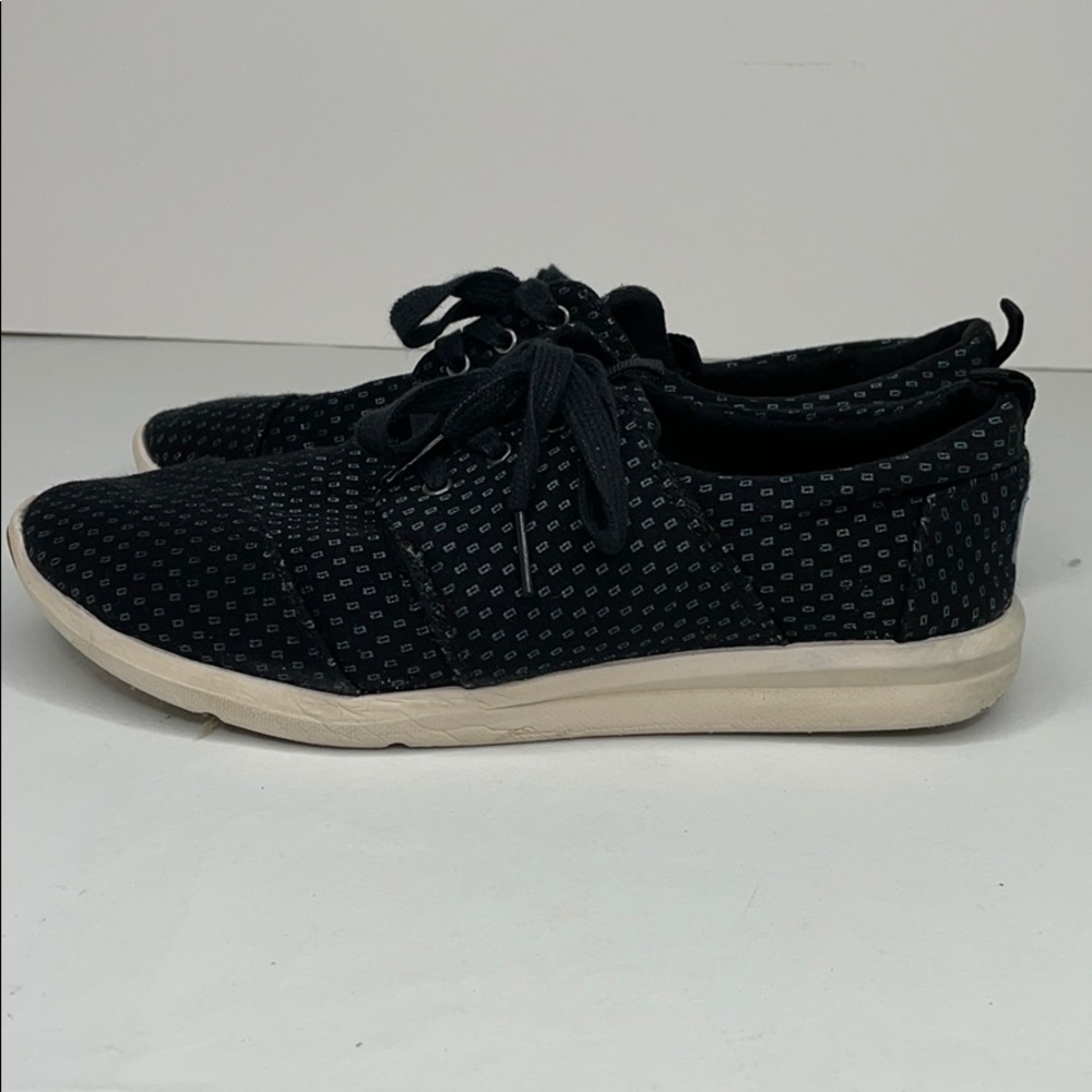 TOMS Women's Del Rey Sneakers black sz‎ 8